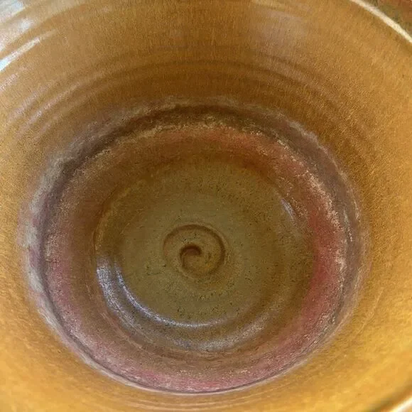 Beautiful Glazed Pottery Bowl Decor